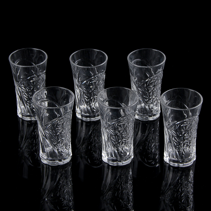 Набор стаканов 210 мл "Фина", 6 шт