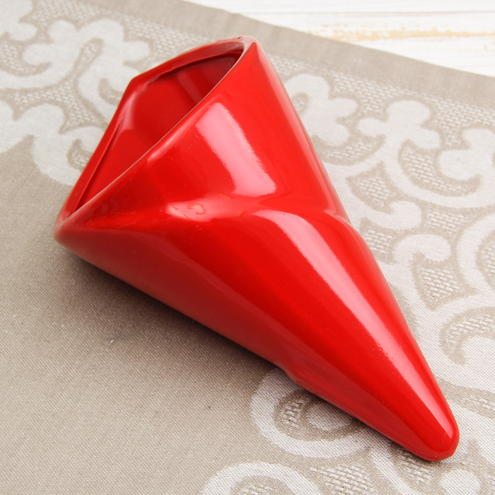 Набор сервировочный "Акцент", 4 предмета: емкость для картофеля фри, 3 соусника, цвет МИКС