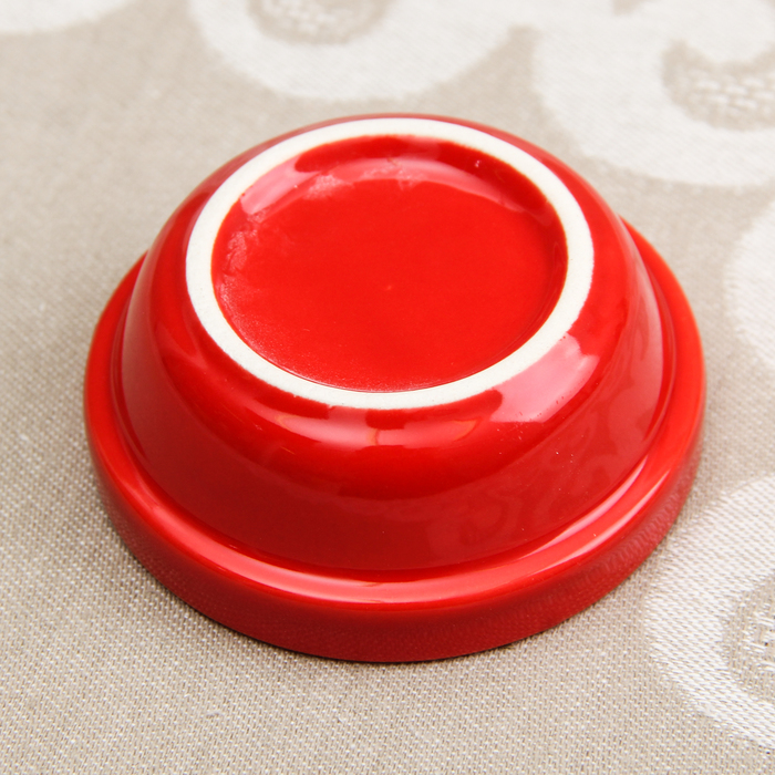 Набор сервировочный "Акцент", 4 предмета: емкость для картофеля фри, 3 соусника, цвет МИКС