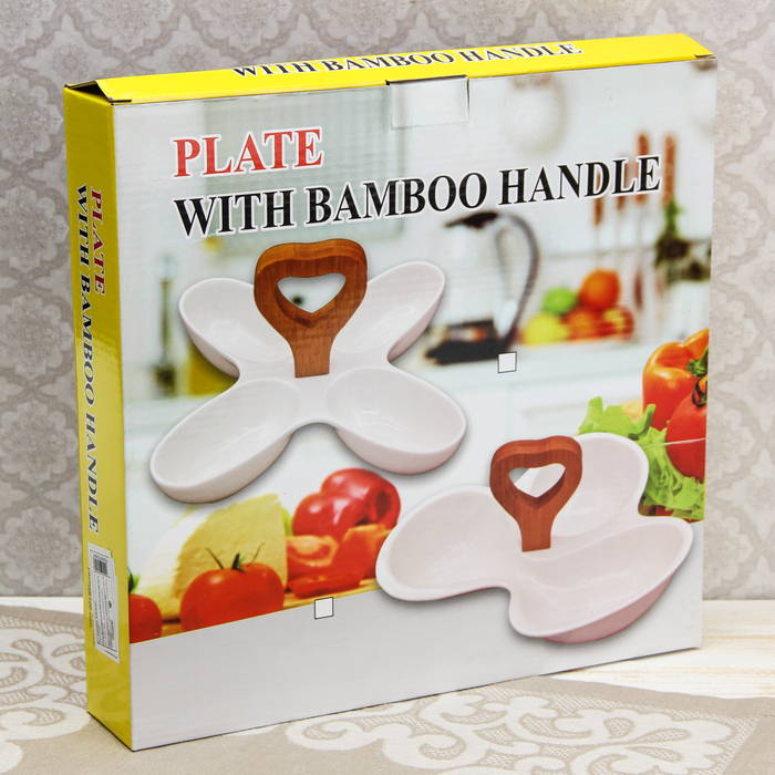 Менажница "Эстет. Круги", 3 секции