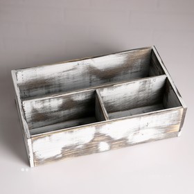 

Ящик деревянный 34.5×20.5×10 см подарочный комодик, состаренный