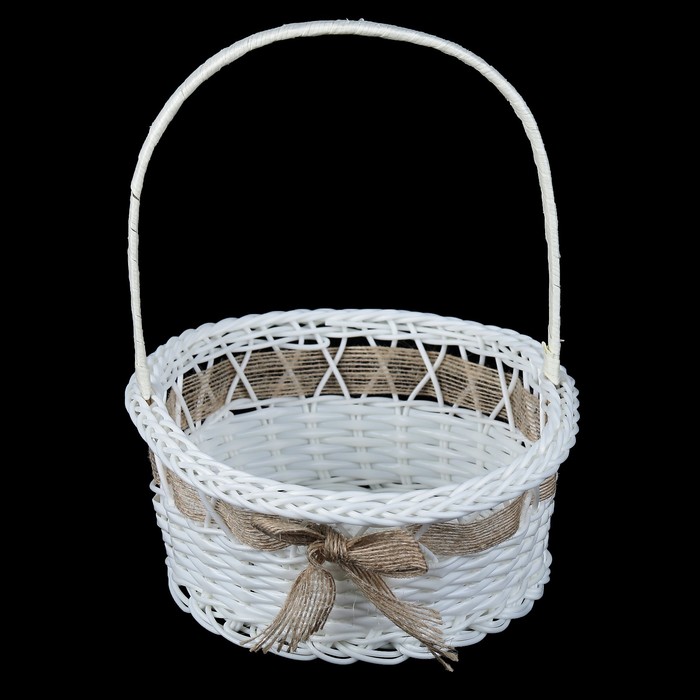 Корзина декоративная "Эко-лайф большая" 21х18х19 см