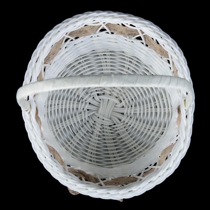 Корзина декоративная "Эко-лайф большая" 21х18х19 см