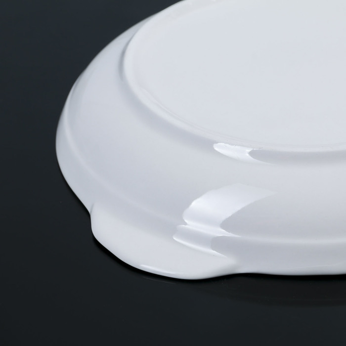 Блюдо 18 см White Label, с ручками, штабелируемое