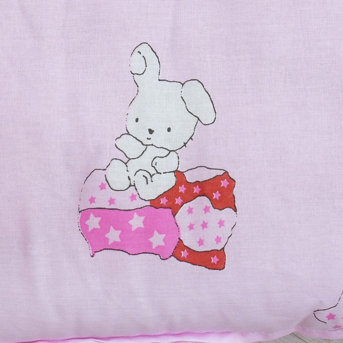 Бортики в кроватку 35х360 см, МОЙ АНГЕЛОЧЕК цв 1636-4, синтепон, поплин