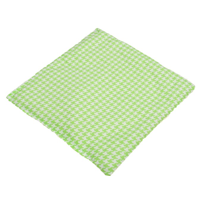 Подушка детская плоская 40х40 см цв 1767-6, синтепон, поплин