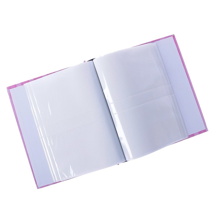 Фотоальбом на 100 фото 10х15 см "Ключики и розы" в коробке МИКС 26х20,5х5,5 см