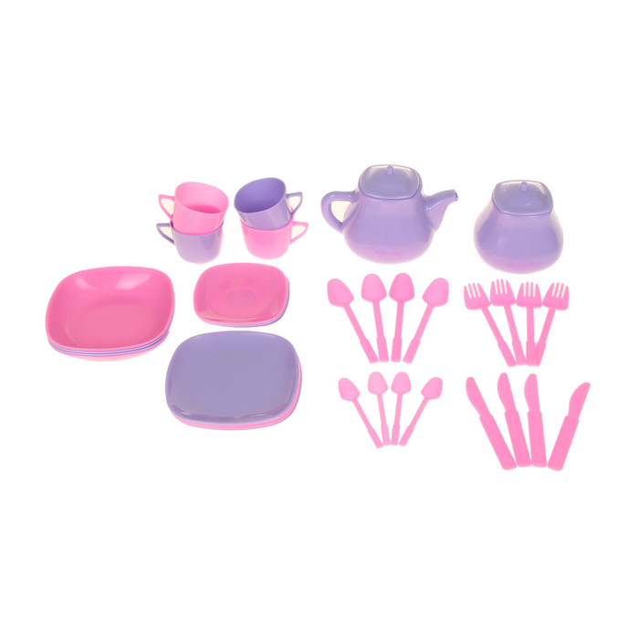 Набор посуды "Мальвина" в сумке