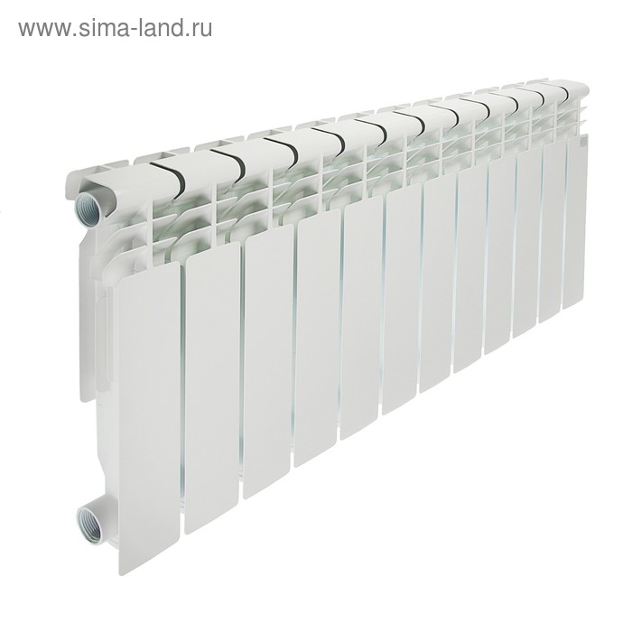 Радиатор алюминиевый STI, 350 х 80 мм, 12 секций
