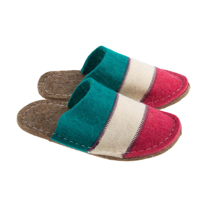 Тапочки войлочные женские арт. Т-03, цвет МИКС, размер 36