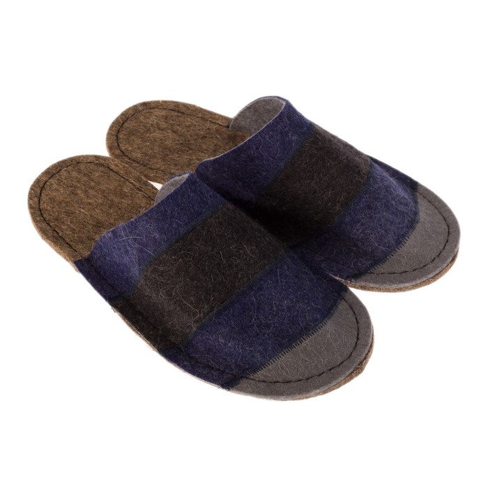 Тапочки войлочные мужские арт. Т-03, цвет МИКС, размер 41