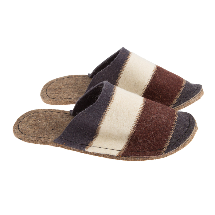 Тапочки войлочные мужские арт. Т-03, цвет МИКС, размер 41