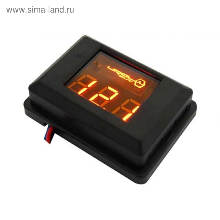 

Вольтметр Ural DB, оранжевый, выводы 2.5 см, ABS пластик, до 15.6 В