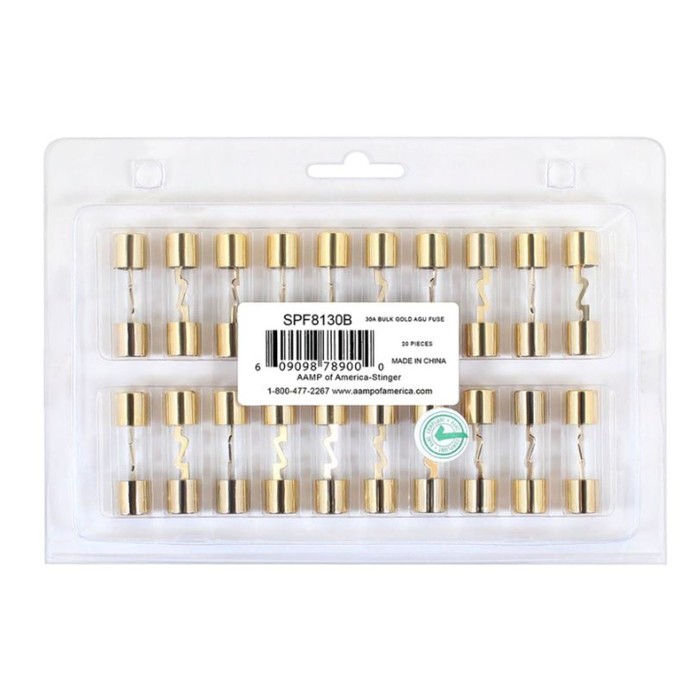 30А предохранитель AGU-типа Stinger SPF8130B, набор 20 шт.