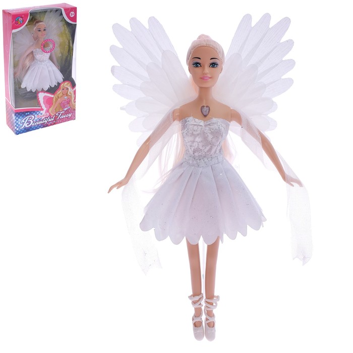 Кукла фея "Софи" в платье, световые эффекты, МИКС
