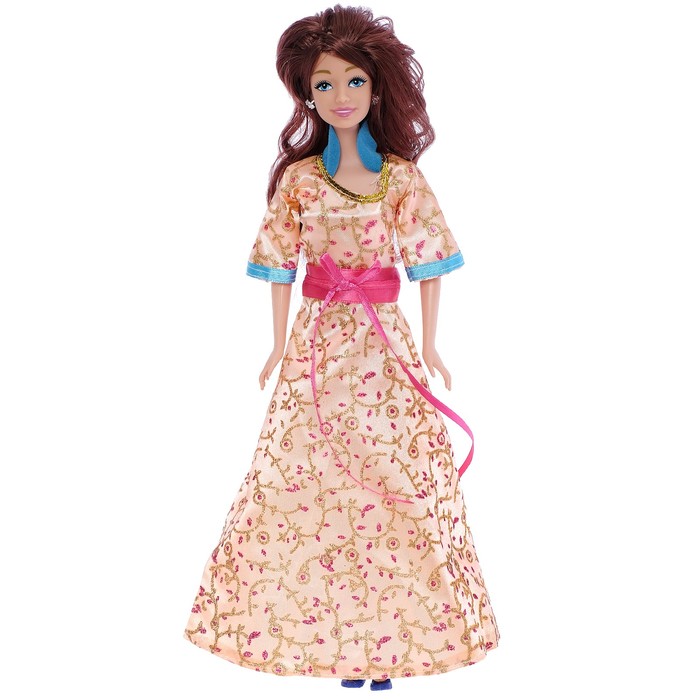 Кукла модель "Оля" с длинными волосами, МИКС