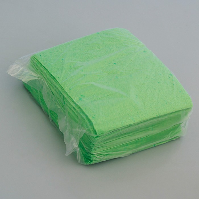 Салфетка цветная, салатовая, 24х24, 50 листов