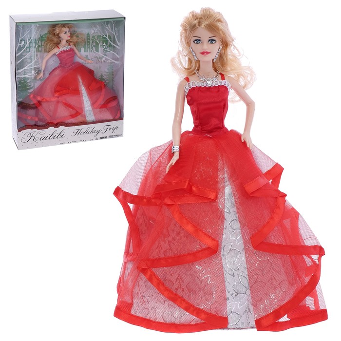 Кукла модель "Лилия" в бальном платье