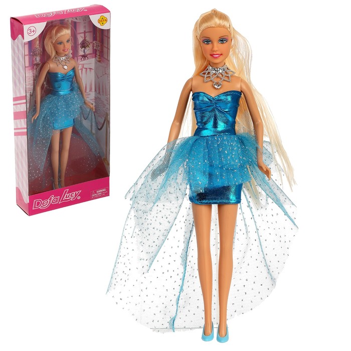 Кукла модель "Лилия" в бальном платье, МИКС
