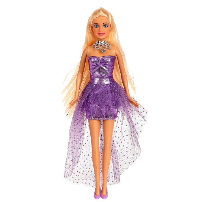 Кукла модель "Лилия" в бальном платье, МИКС