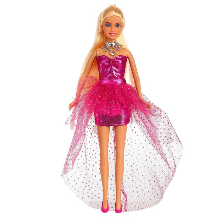 Кукла модель "Лилия" в бальном платье, МИКС