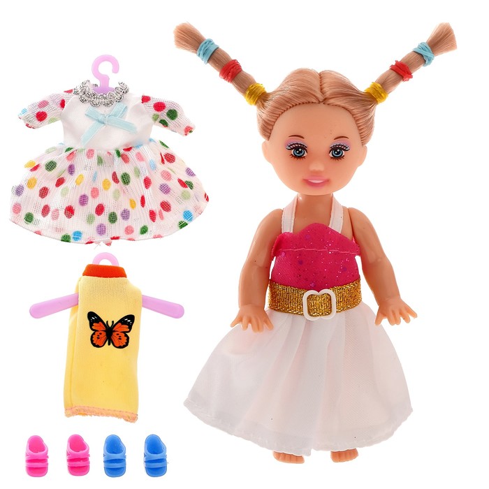 Кукла-малышка "Алина" с аксессуарами, МИКС