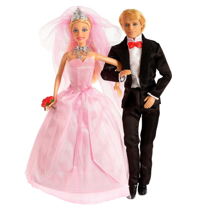 Кукла модель "Счастливая семья" с аксессуарами, МИКС