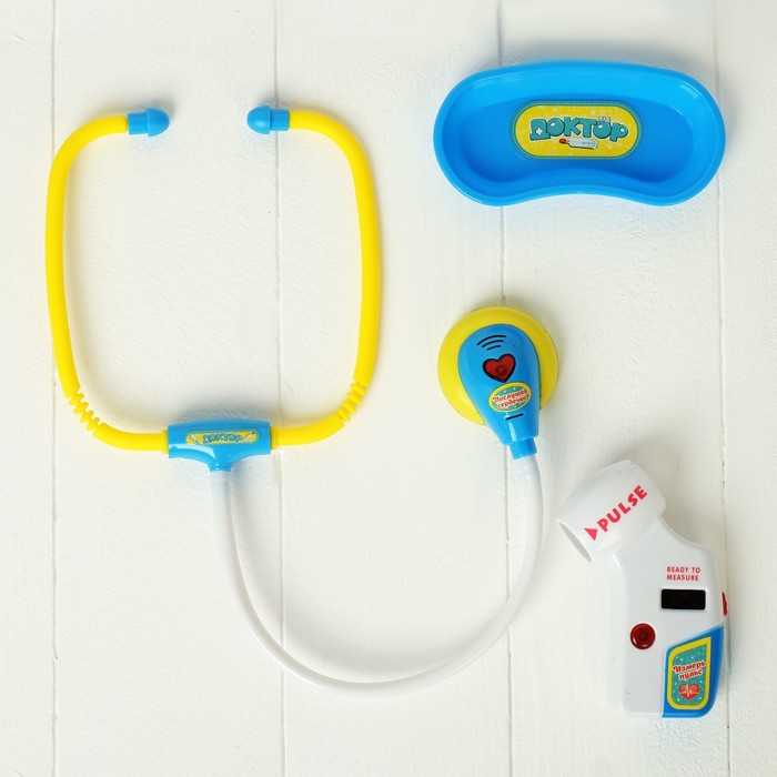 Набор доктора "Детская поликлиника", 14 предметов