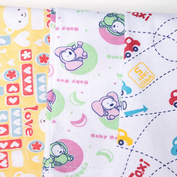 Майка детская, рост 62 см, цвет МИКС М-341-01_М