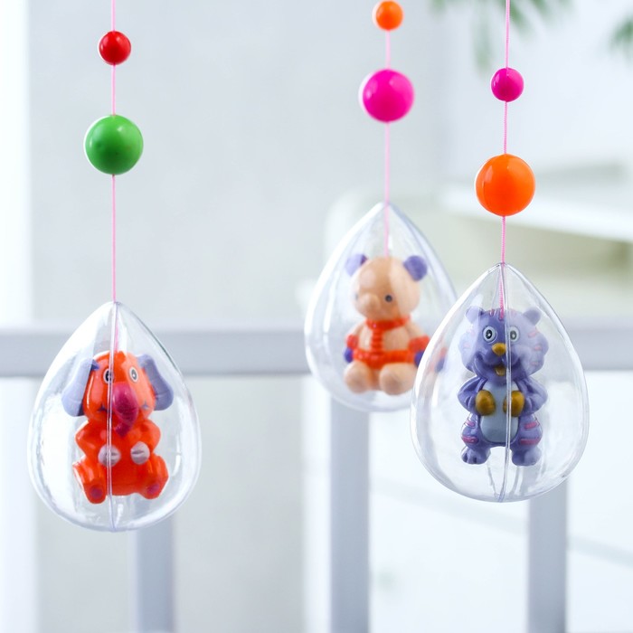 Музыкальный мобиль «Солнышко. Забавные зверята»