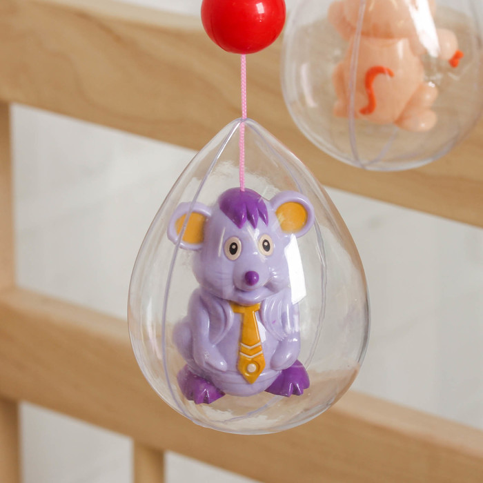 Музыкальный мобиль «Солнышко. Весёлые зверушки»