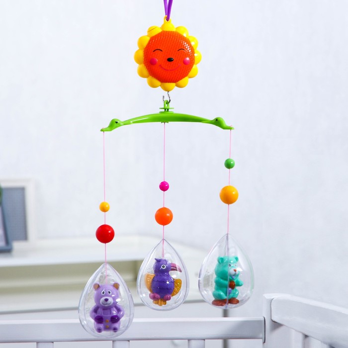 Музыкальный мобиль «Солнышко. Зоопарк»