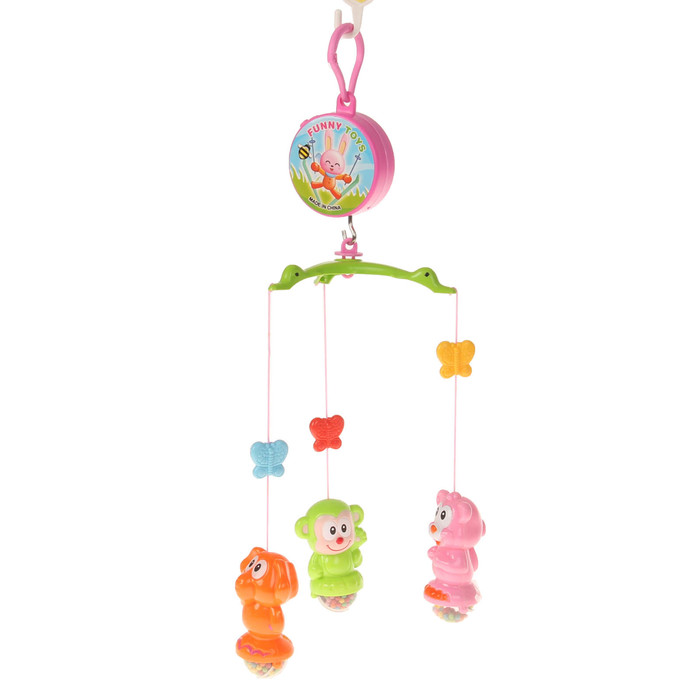 Музыкальный мобиль «Дружелюбные зверьки. Сафари»