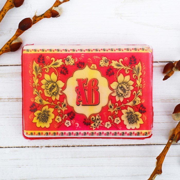 Мыло сувенирное ручной работы «Орнаментальное»