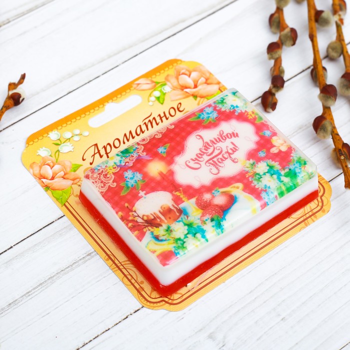 Мыло сувенирное ручной работы «Пасхальная композиция»