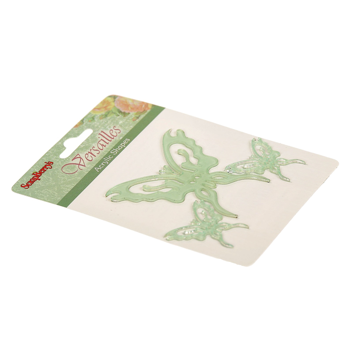 Набор акриловых украшений для декора "Бабочки" 3 шт