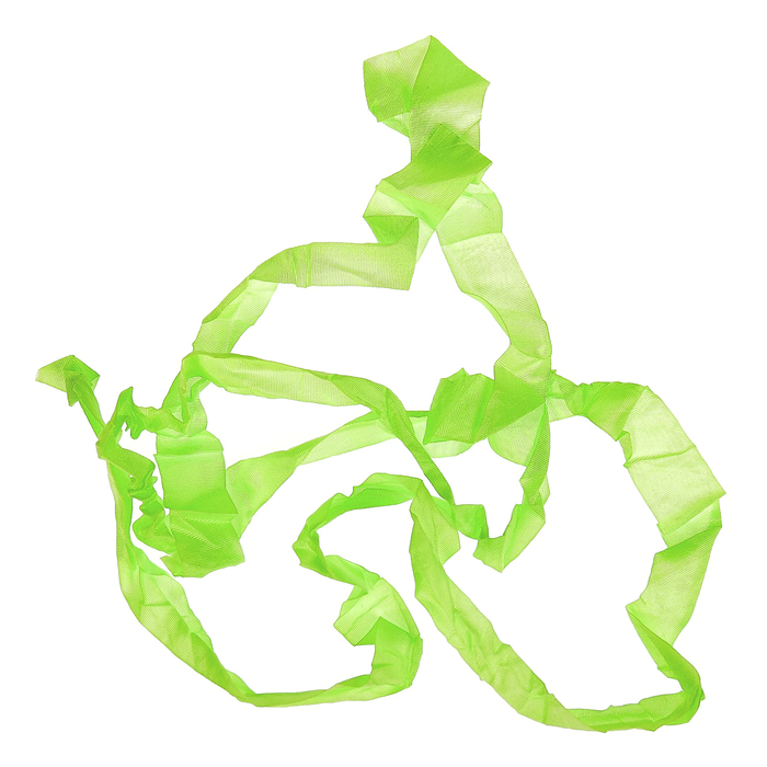 Шебби ленточка ширина 1,5 см, длина 1 м, цвет свежая зелень