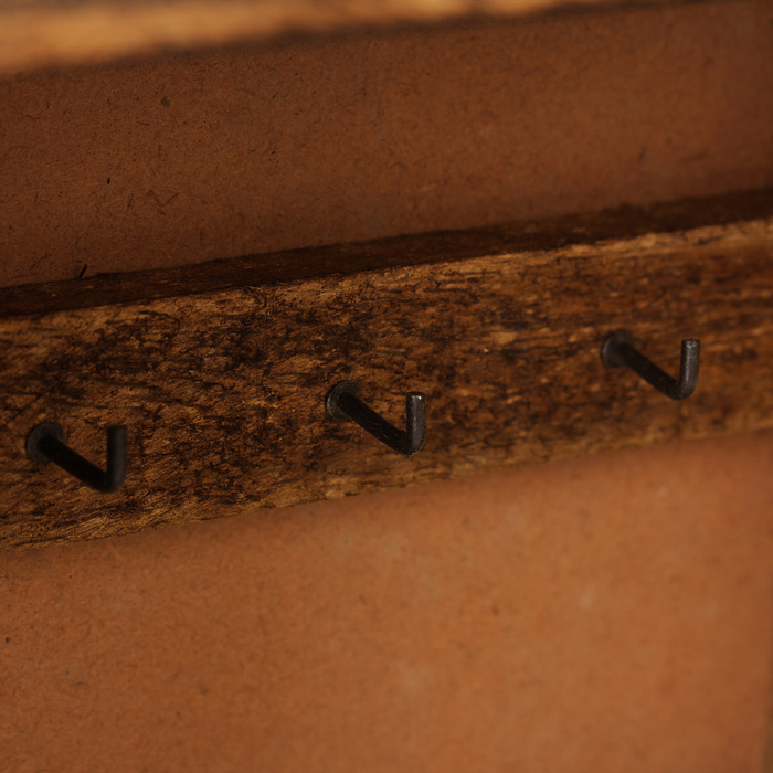 Ключница дерево "Слон" 8х18х28 см