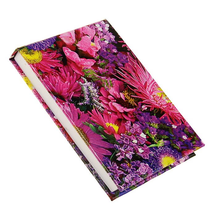 Блокнот А7, 70 листов на клею "Астры", твердая обложка, глянцевая ламинация