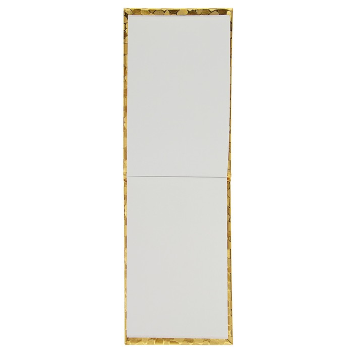 Блокнот А5, 70 листов на клею "Плиточки. Золото", твердая обложка, балакрон