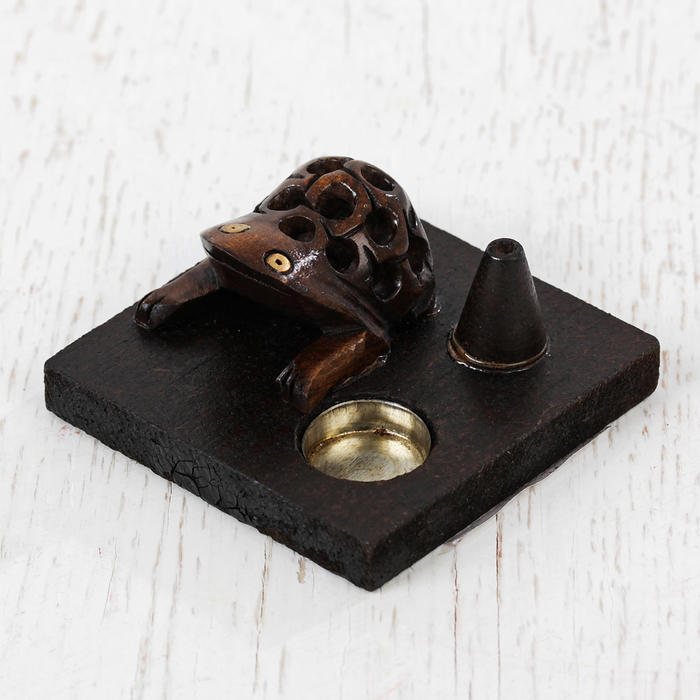 Подставка под благовония дерево "Черепаха" 4х5х5 см