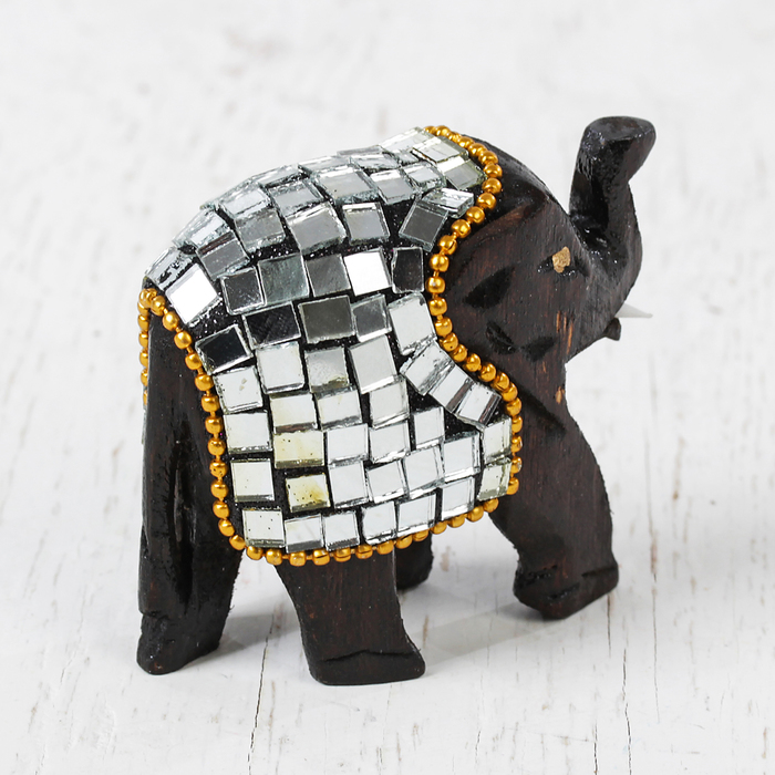 Сувенир дерево "Слон" 5х6,5х3,5 см