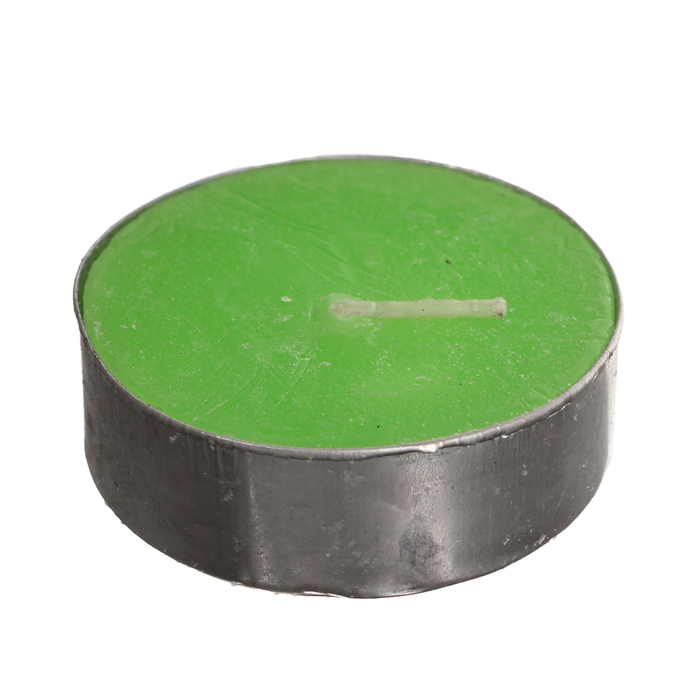 Набор свечи в гильзе "Платинум" 6 шт зелёный чай и фрукты 11,5х8х1,5 см