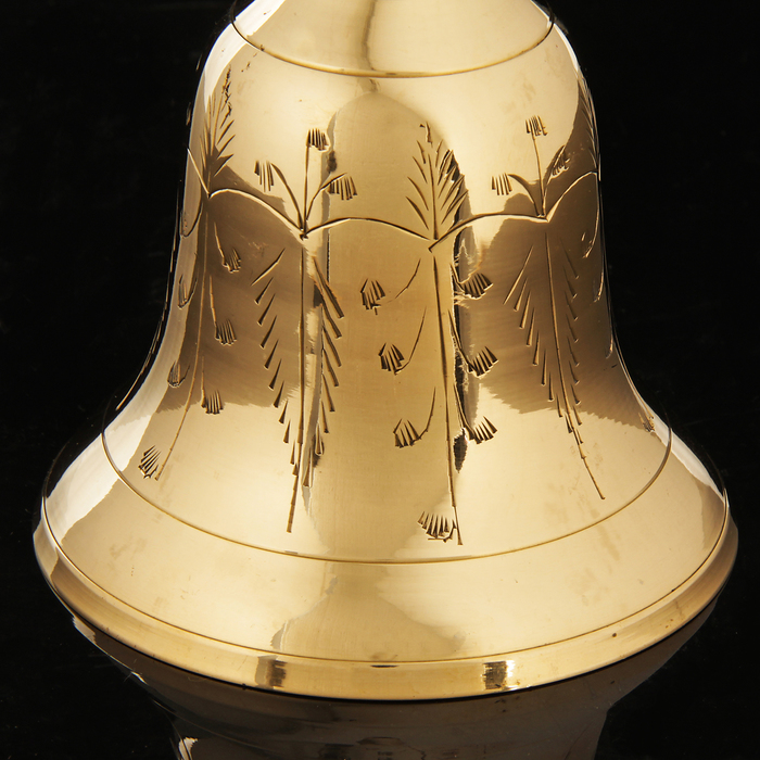 Колокол латунный "Гравюра"