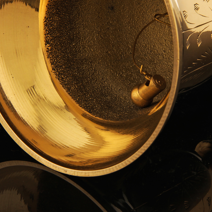 Колокол латунный "Гравюра"