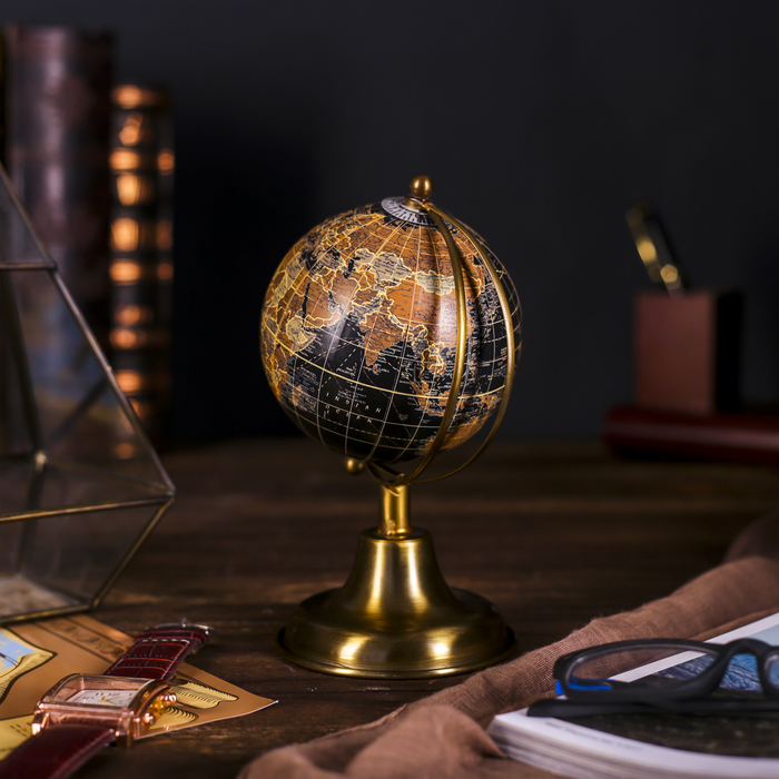 Сувенир глобус "Путь" 11х11х19 см