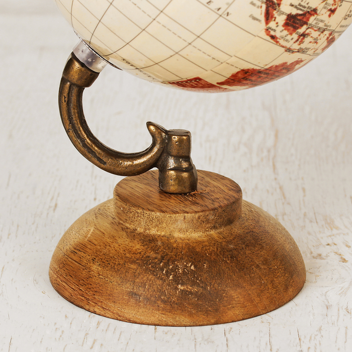 Сувенир глобус "Пустыня" 12,5х12,5х21,5 см