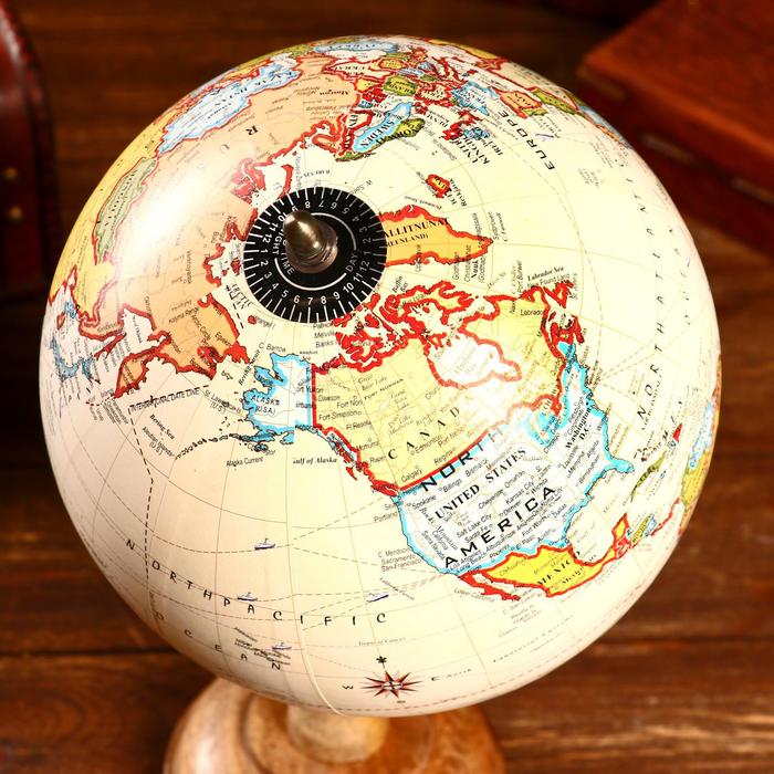 Сувенир глобус "Празник" 20,3х20,3х33 см