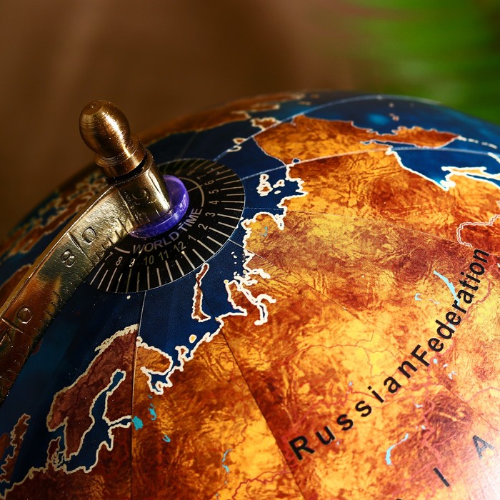 Сувенир глобус "Морской" 22х22х30 см