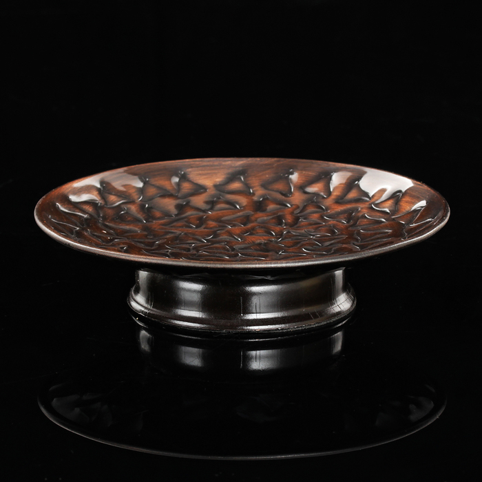 Мыльница из нержавеющей стали "Статус" 12х12х3 см